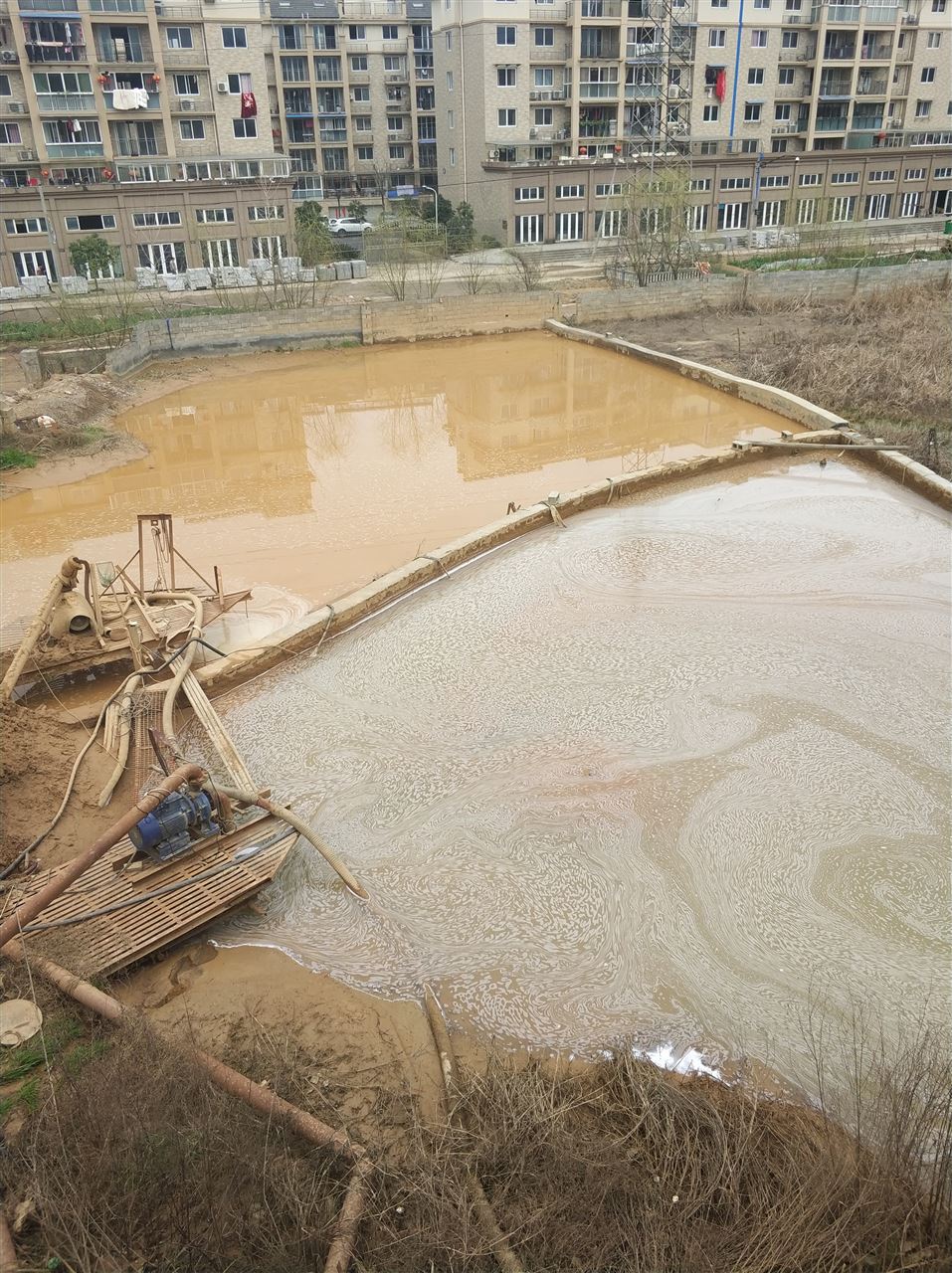 邳州沉淀池淤泥清理-厂区废水池淤泥清淤